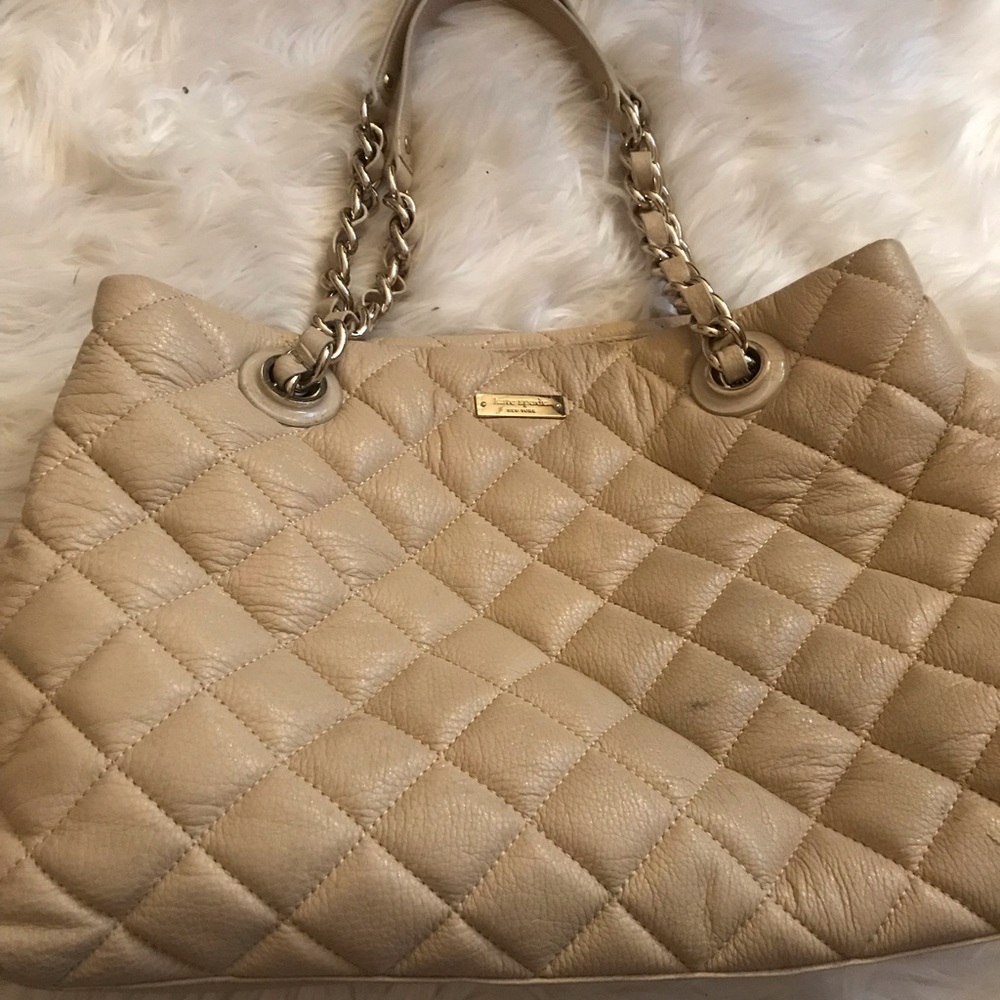 Gorgeous beige Kate Spade handbag